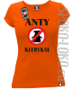 Anty Klerykał - Koszulka damska - pomarańczowy - orange