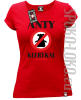 Anty Klerykał - Koszulka damska - czerwony