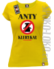 Anty Klerykał - Koszulka damska - Żółty