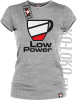 LOW POWER - Koszulka damska melanz