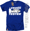 Crash Tester  - koszulka męska - niebieski