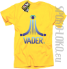 VADER STAR ATARI STYLE - Koszulka męska żółty