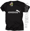 LoveDogs - Koszulka męska czarna