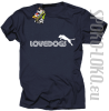 LoveDogs - Koszulka męska granat