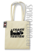 Crash Tester  - torba na zakupy - beżowa