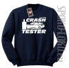 Crash Tester  - bluza STANDARD męska - granatowy