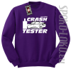Crash Tester  - bluza STANDARD męska - fioletowy