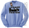 Crash Tester  - bluza STANDARD męska - błękitny