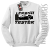 Crash Tester  - bluza STANDARD męska - biały